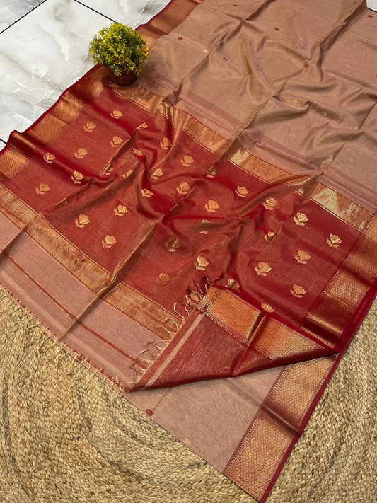 Maheshwari Saree in Handwoven Heritage Weave-125