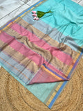 Maheshwari Saree in Handwoven Heritage Weave-176