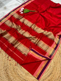 Maheshwari Saree in Handwoven Heritage Weave-177