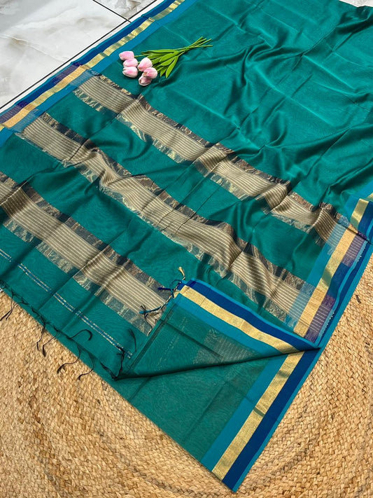Maheshwari Saree in Handwoven Heritage Weave-201