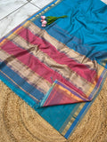 Maheshwari Saree in Handwoven Heritage Weave-210