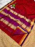 Maheshwari Saree in Handwoven Heritage Weave-180