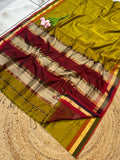 Maheshwari Saree in Handwoven Heritage Weave-183