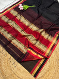 Maheshwari Saree in Handwoven Heritage Weave-185