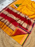 Maheshwari Saree in Handwoven Heritage Weave-216