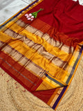 Maheshwari Saree in Handwoven Heritage Weave-192