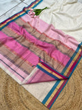 Maheshwari Saree in Handwoven Heritage Weave-195