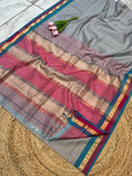 Maheshwari Saree in Handwoven Heritage Weave-211