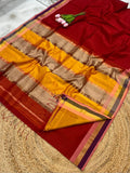 Maheshwari Saree in Handwoven Heritage Weave-181