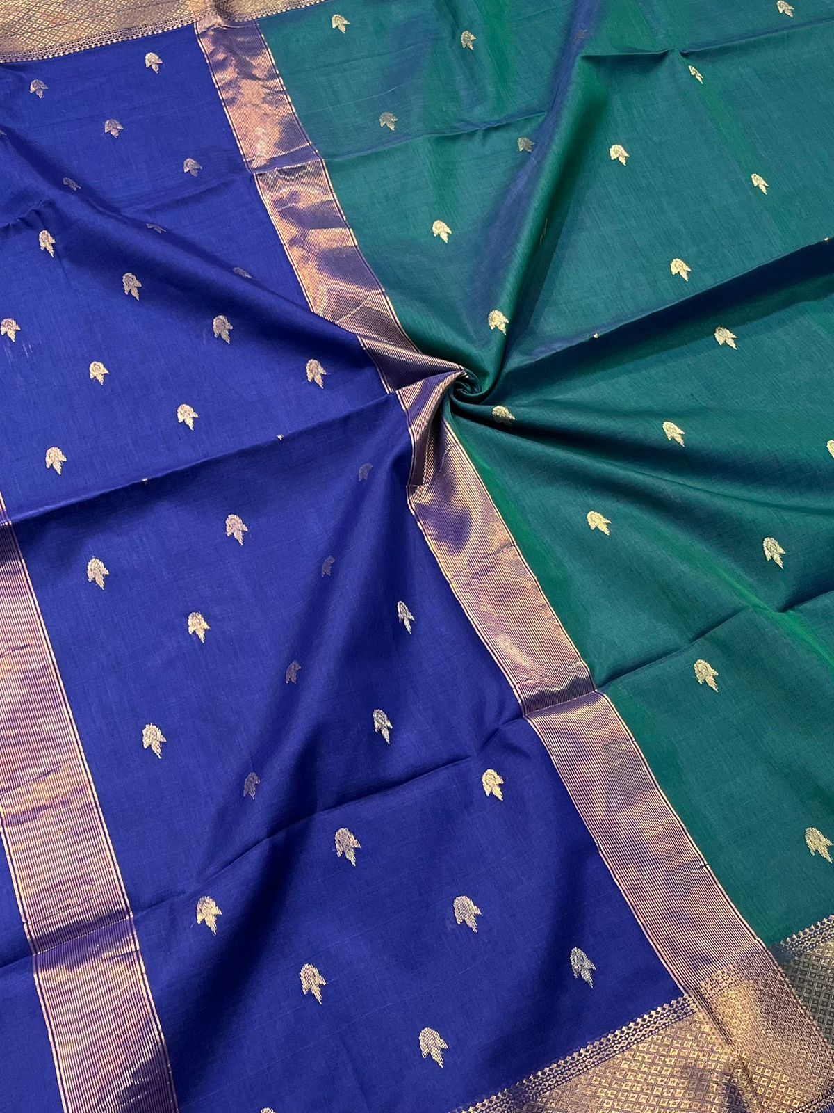 Maheshwari Saree in Handwoven Heritage Weave-217