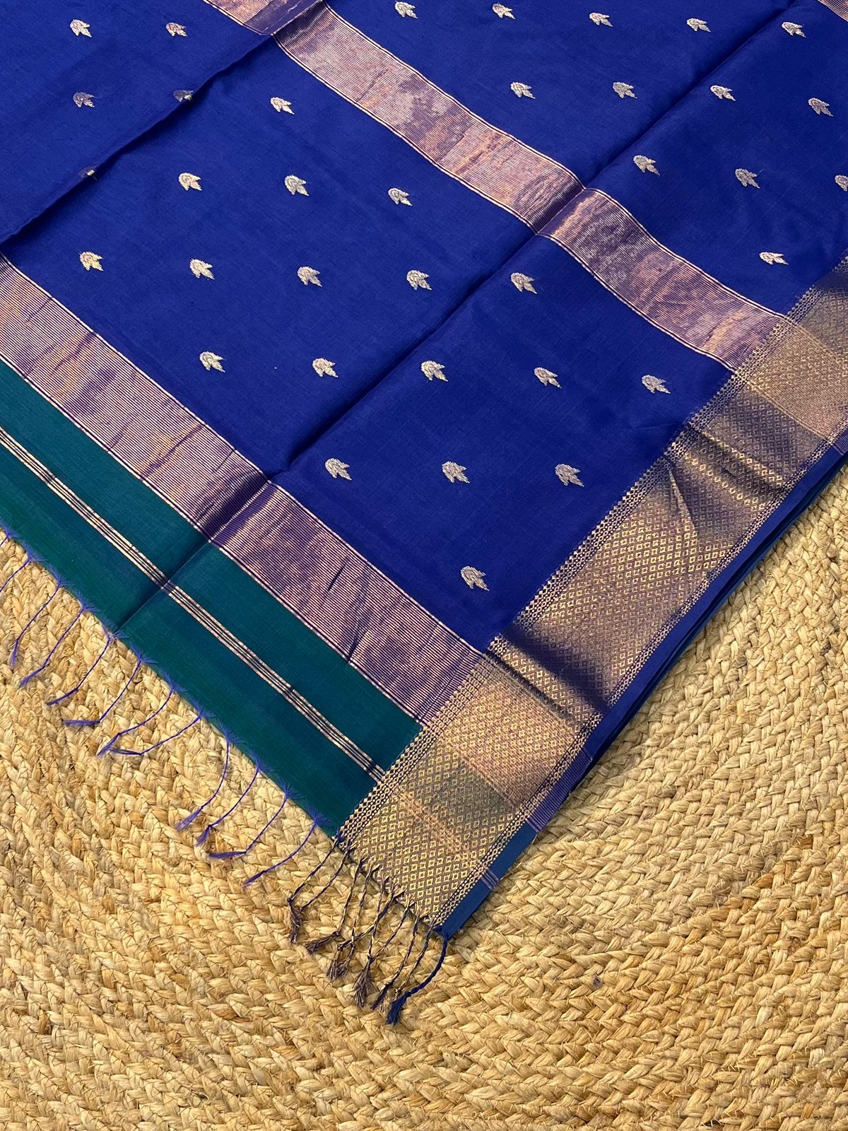 Maheshwari Saree in Handwoven Heritage Weave-217