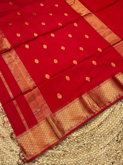 Maheshwari Saree in Handwoven Heritage Weave-213
