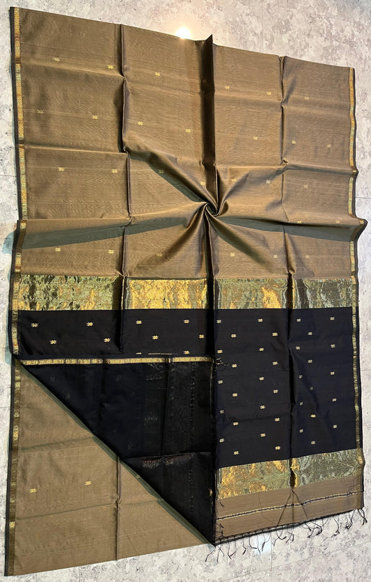 Maheshwari Saree in Handwoven Heritage Weave-228
