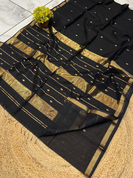 Maheshwari Saree in Handwoven Heritage Weave-252