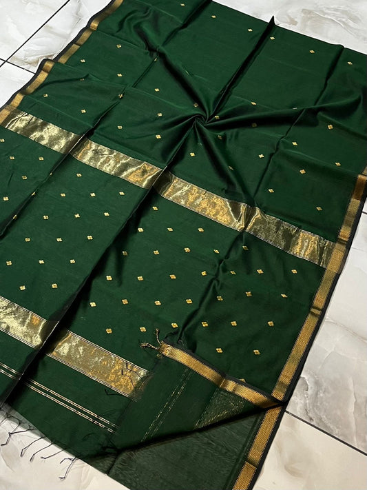 Maheshwari Saree in Handwoven Heritage Weave-263