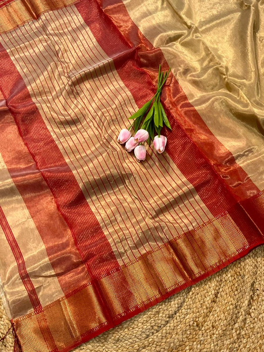 Maheshwari Saree in Handwoven Heritage Weave-264