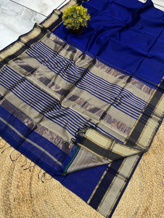 Maheshwari Saree in Handwoven Heritage Weave-222
