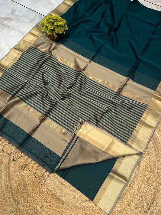 Maheshwari Saree in Handwoven Heritage Weave-243