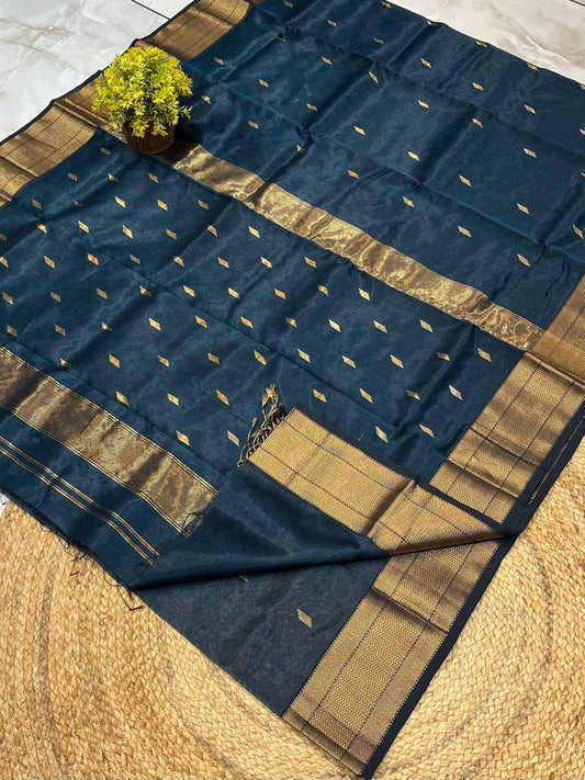 Maheshwari Saree in Handwoven Heritage Weave-241