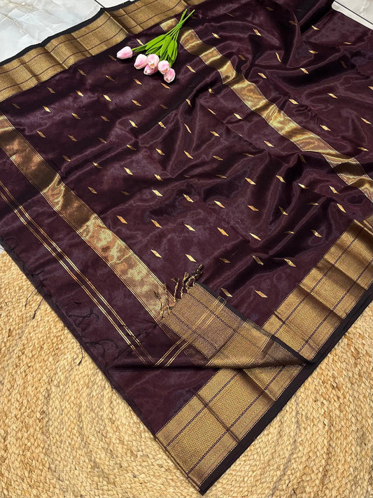 Maheshwari Saree in Handwoven Heritage Weave-231