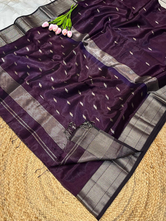 Maheshwari Saree in Handwoven Heritage Weave-239