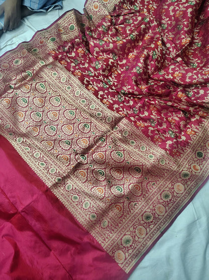 Banarasi Pure Katan Silk Saree- KT006