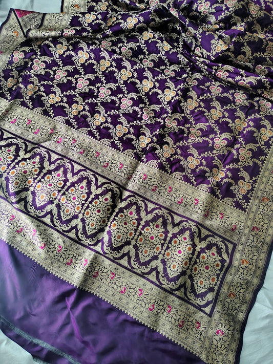 Banarasi Pure Katan Silk Saree- KT0010